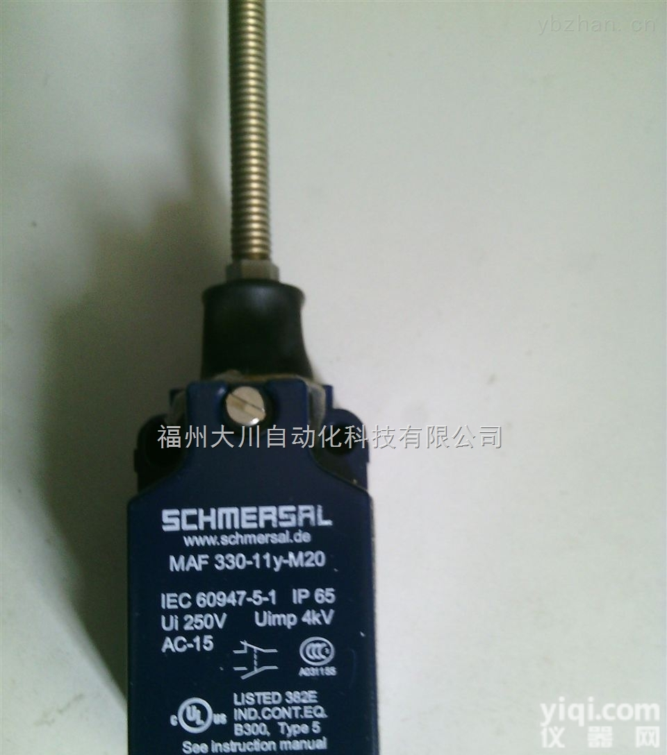 MAF 330-11Y  德国施迈赛限位开关MAF 330-11Y<em>福州</em><em>大川</em>自动化科技有限公司
