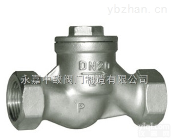 <em>H11W</em>  <em>H11W</em>不锈钢内<em>螺纹</em><em>止回阀</em>