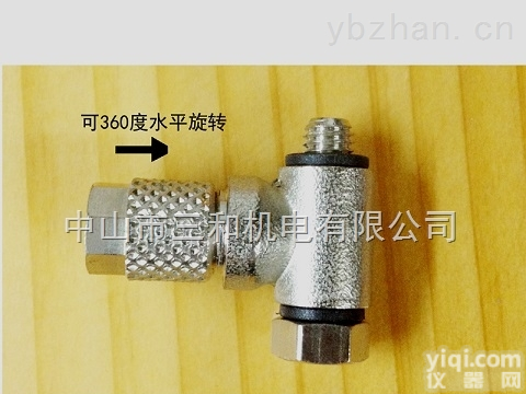 BSPP<em>直管</em>螺纹  BSPP<em>直管</em>螺纹 外螺纹直角终端接头 可360水平旋转