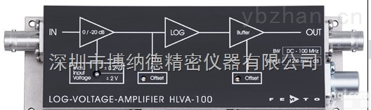 HLVA-100  *供应德国FEMTO原装进口 HLVA-100<em>系列</em>对数的<em>带宽</em><em>电压放大器</em>