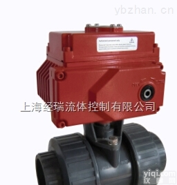 PBV1-T100BF  PN10  <em>秦皇岛</em>电动调节<em>防爆</em>PP塑料球阀