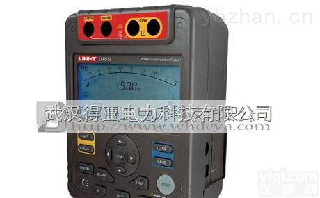 UT513  UT513（<em>兆欧表</em>）价格/图片/<em>武汉</em>得亚电力