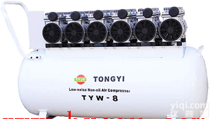 HG08-TYW-8  无油空气<em>压缩机</em>， <em>多功能</em>无油空气<em>压缩机</em>