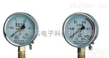 YY-60  <em>氧气</em><em>压力表</em>,<em>乙炔</em><em>压力表</em>