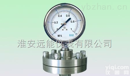 <em>防腐型</em>隔膜<em>压力表</em>