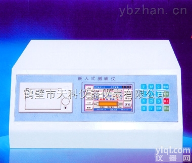 嵌入式<em>定硫仪</em>-彩色<em>液晶</em>触摸屏