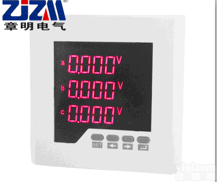ZM194-FHD9Y  浙江章明电气生产的<em>多功能</em>数显<em>仪表</em>ZM194<em>厂家</em>供应