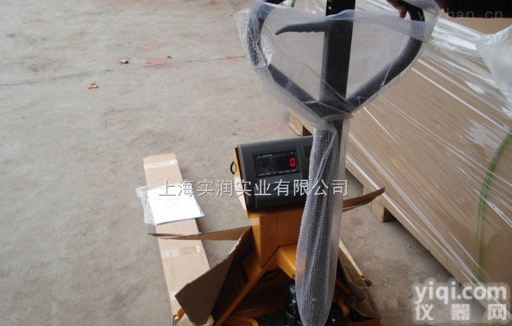 油压<em>叉车</em>秤，1吨<em>手推</em><em>叉车</em>磅秤/货物<em>搬运</em><em>叉车</em>秤