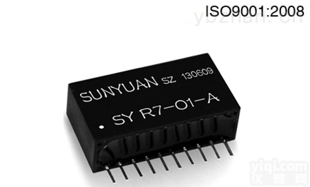 SY R7-P1-O1  <em>位移</em><em>电位器</em>阻值信号低成本小体积变送器