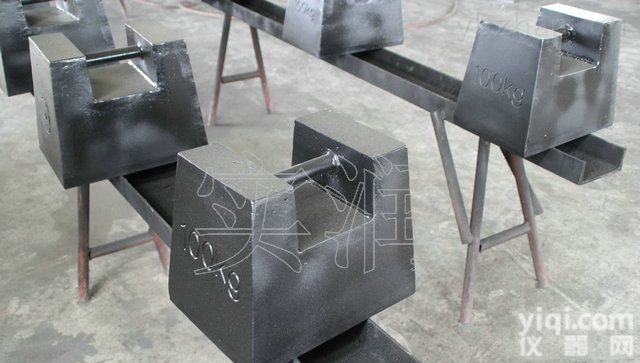 <em>启东</em>M1级<em>砝码</em>厂，100公斤锁式铸铁<em>砝码</em>