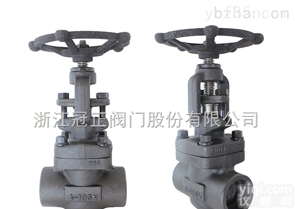 美标焊接<em>闸阀</em>DN25  <em>Z61H</em>-1500LB,1寸 承插焊<em>锻钢</em><em>闸阀</em>