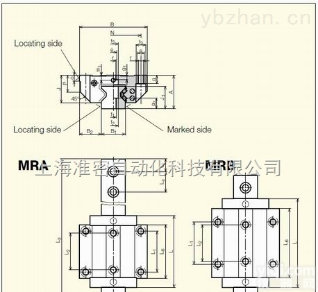 滑块MRA25  瑞士施耐<em>博格</em>滚柱型滑块MRA25<em>现货供应</em>