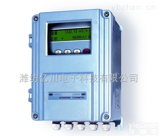 TDS-100  <em>潍坊</em>亿川【TDS】分体<em>挂壁式</em>超声波流量计价格