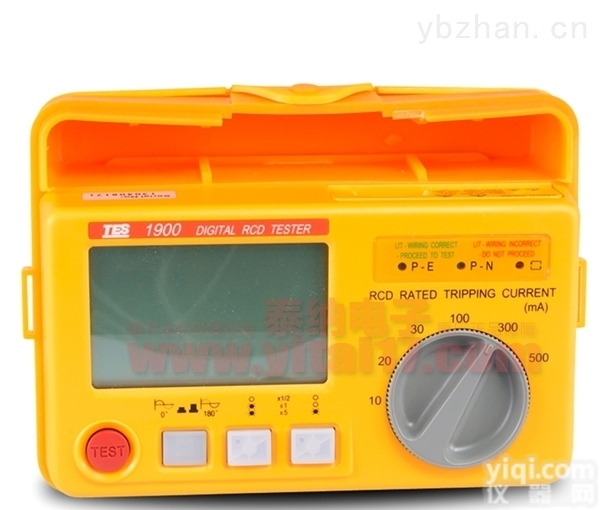 TES1900  数位漏电保护器测试仪