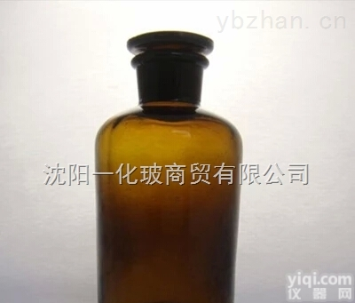 蜀牛  <em>棕色</em>500ml 茶色细口瓶_沈阳<em>玻璃仪器</em>