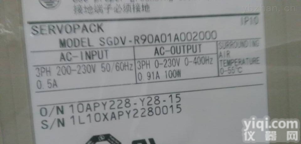 <em>SGDV</em>-R90A01A002000  <em>安川</em><em>伺服</em>驱动器<em>SGDV</em>-R90A01A002000