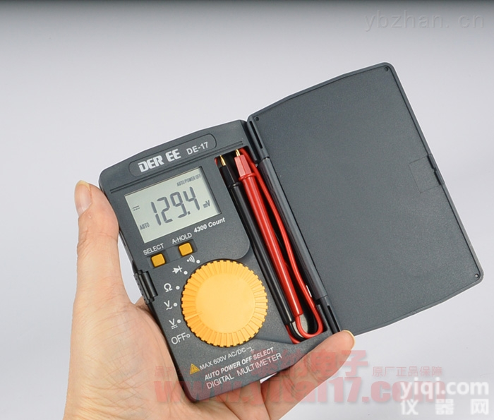DE-17  <em>万用表</em>袋装<em>迷你</em>数字<em>万用表</em>DE17