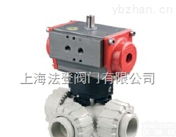 <em>气动</em>耐腐蚀PP球阀  <em>意大利</em>FIP品Pai<em>气动</em>PP球阀