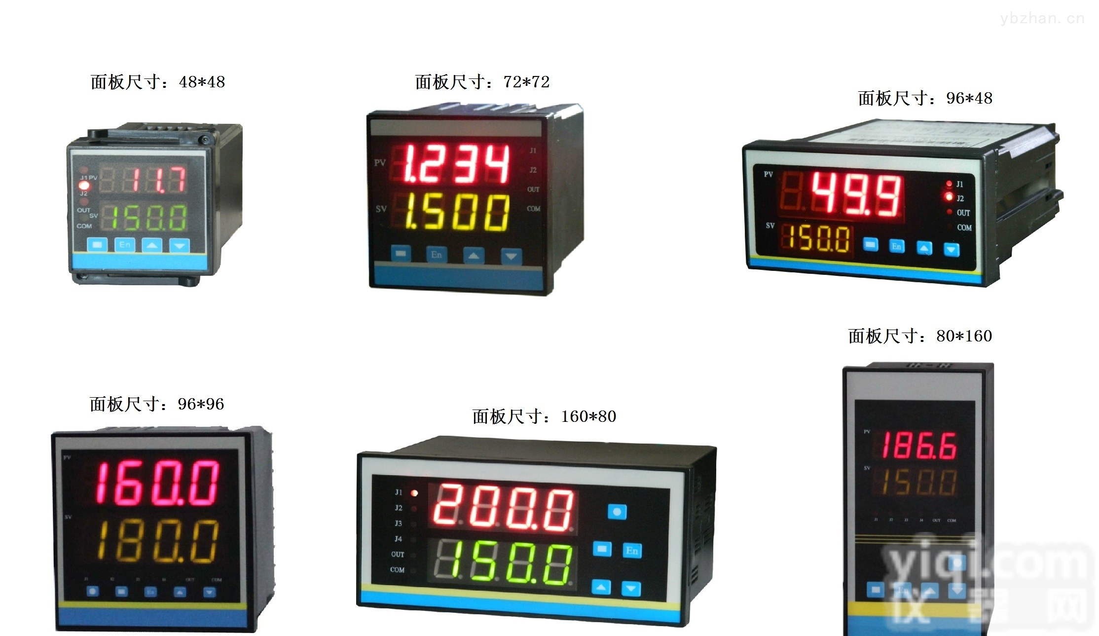 YK-11F  专业生产工业自动化<em>仪表</em>，万能输入<em>数显</em>仪，<em>仪表</em>尺寸48*48，