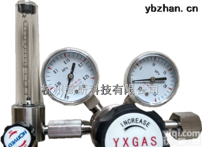 GR11LG-DIG-FIG-55-FM  膜片式带<em>流量计</em>针阀哈氏<em>合金</em>减压器