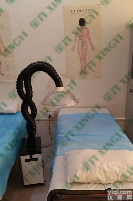 <em>艾灸</em>排烟过滤设备 <em>无烟</em><em>艾灸</em>净化器 <em>艾灸</em>机烟尘处理