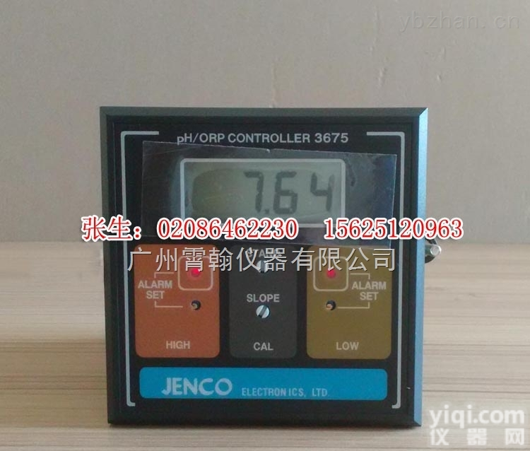3675  JENCO，美国任氏，<em>酸度计</em>，PH计，PH/ORP<em>控制器</em>，PH仪表，3675