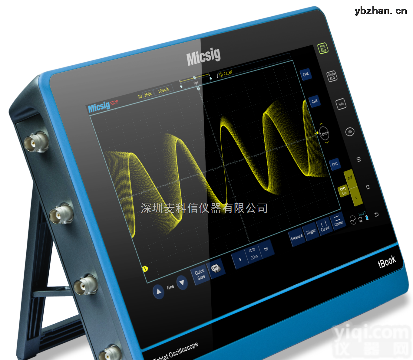 TBO1102  麦科信平板<em>示波器</em>TBO系列<em>示波器</em>视频<em>触发</em>