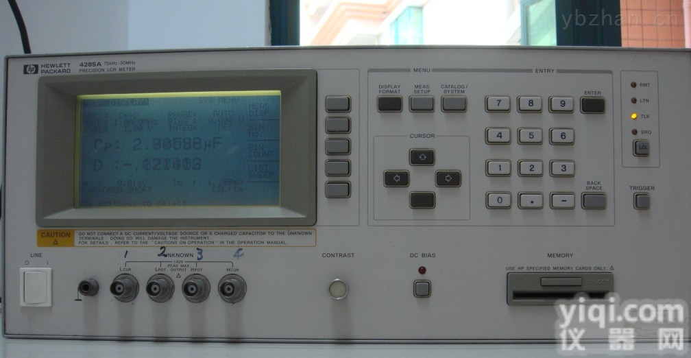 <em>HP4285A</em> LCR<em>电桥</em>  <em>HP4285A</em> LCR<em>电桥</em>