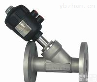 <em>进口法兰气动角座阀</em>