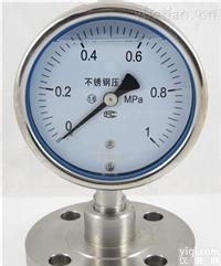 <em>安徽</em><em>天康</em>YP-100L-FZ耐腐<em>耐震</em>膜片压力表