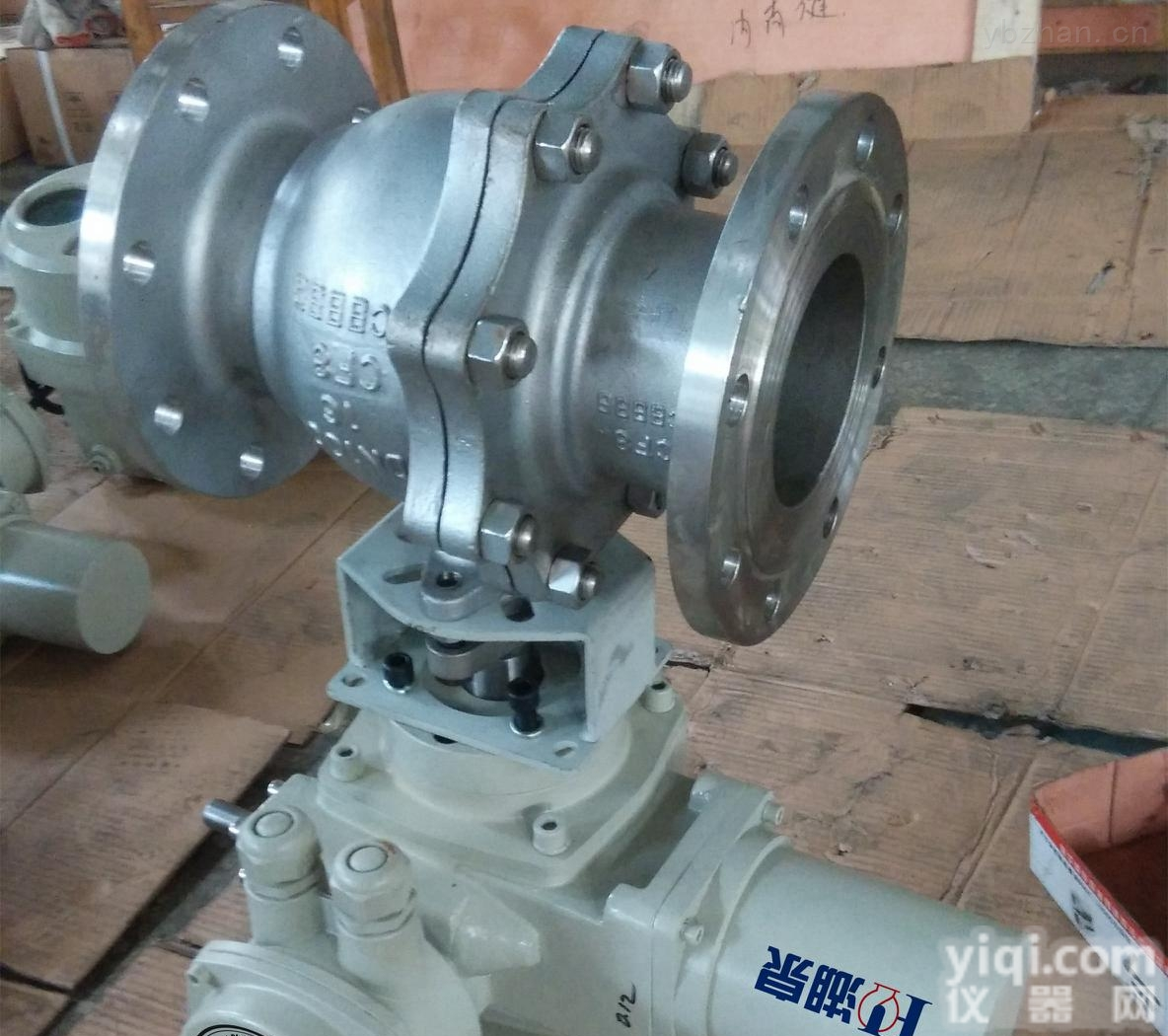 电动<em>铸钢</em>型<em>法兰</em>球阀