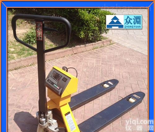 YCS手动电子<em>叉车</em>秤/2吨<em>叉车</em>电子秤/<em>手推</em><em>叉车</em>秤
