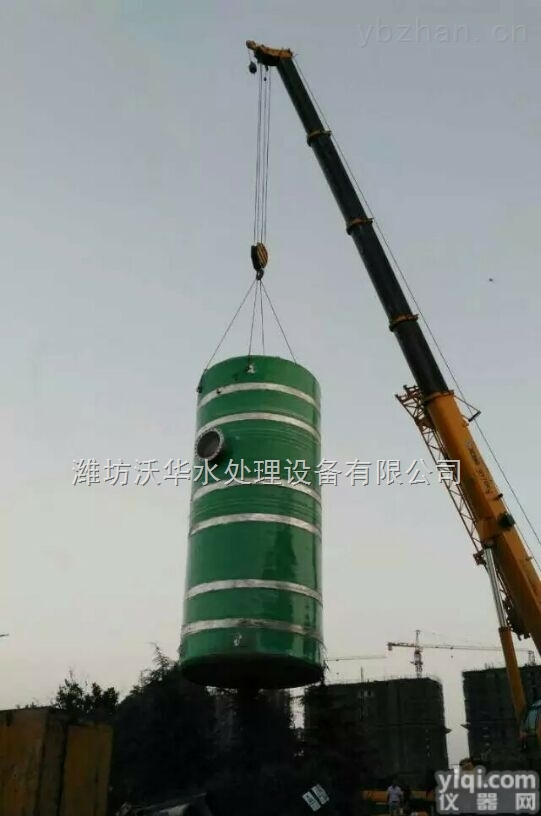 海安县一体化污水提升<em>泵站</em>/预制/湿井/<em>玻璃钢</em><em>泵站</em>集成式理想<em>泵站</em>