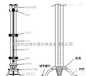 LDX-LG-2  自由落体<em>重力加速度</em>测量仪/<em>重力加速度</em>测量仪