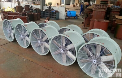 电机功率0.55KW粉尘<em>防爆</em>型<em>轴流风机</em>BT35-11-4