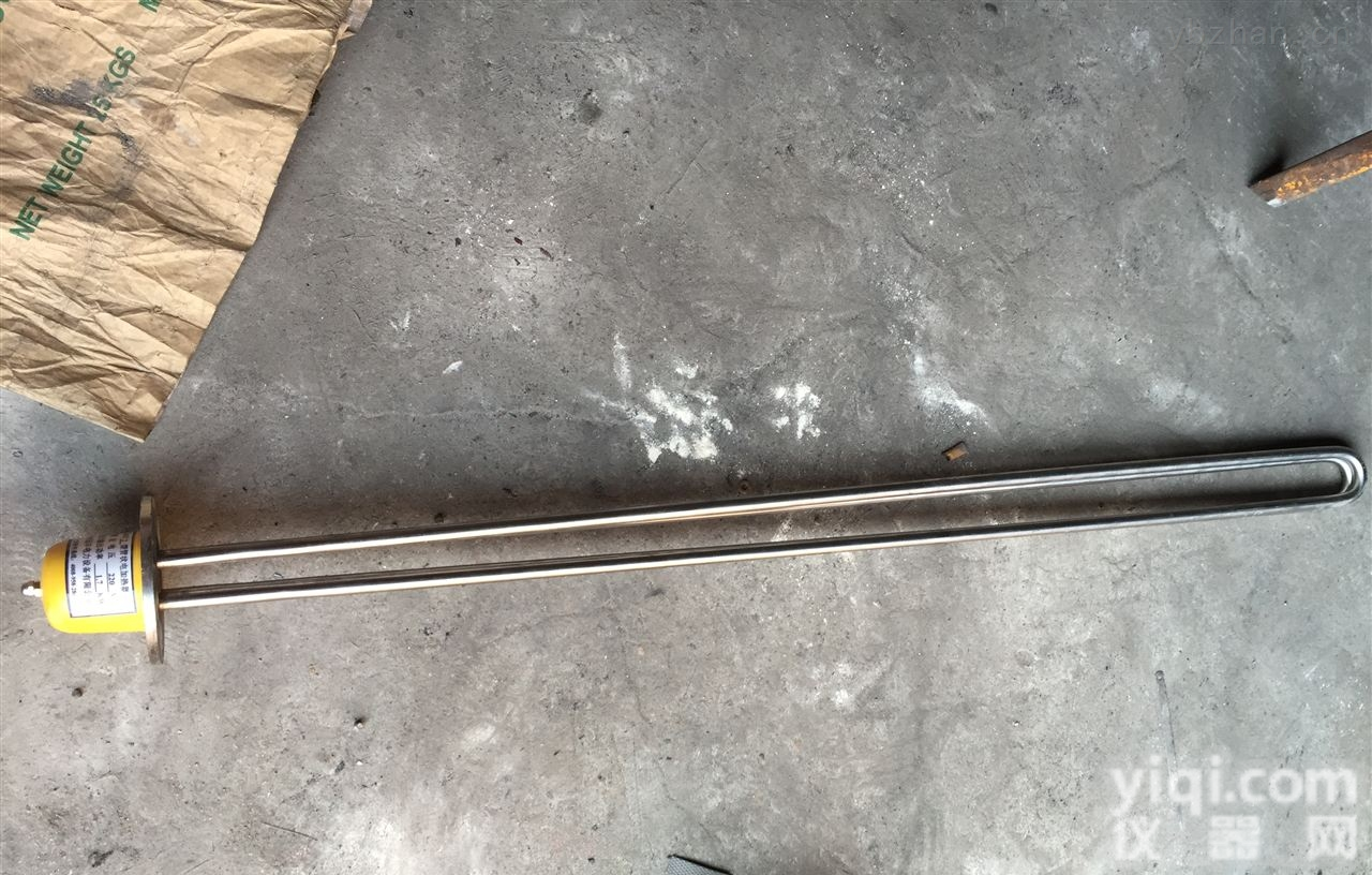 带<em>护套</em>管<em>型管</em>状<em>电加热器</em>型号