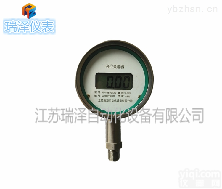 RZ-YWB  电池供电压力表