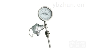 <em>WSS</em>-<em>481</em>  <em>温度计</em>0-80℃ L=350mm 1.5 1/2NPT 表盘100mm