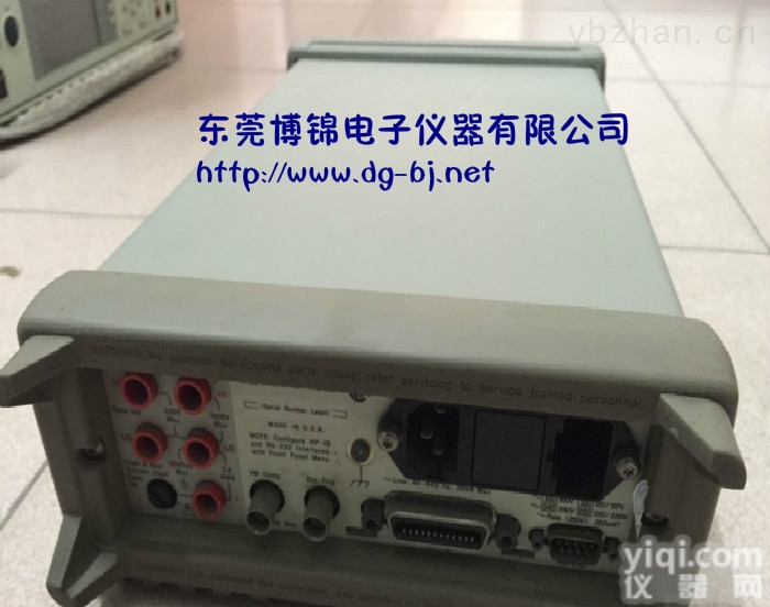 344401A  安捷伦344401A数字万用表二手库存现货<em>Agilent34401A</em>东莞博锦<em>供应</em>