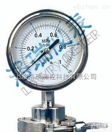 YTP-100H/Y-100BF  <em>卡箍式</em>卫生型隔膜<em>压力表</em> YTP-100H/Y-100BF