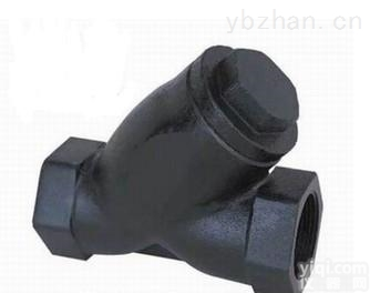 G11L  铸铁过滤器,合资球墨铸铁Y型丝口过滤器标准报价