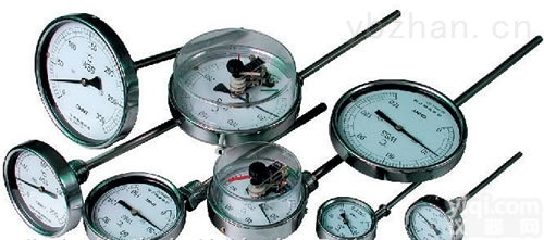 <em>万向</em>型<em>温度计</em>WSS-<em>481</em>，0-500℃，螺纹27*2