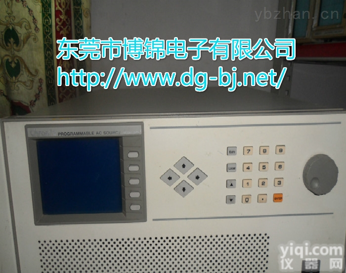 <em>Chroma6530</em>  <em>Chroma6530</em>可编程交流电源*  电压规格 : 0-150V / 0-300V /