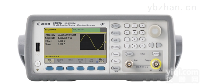 <em>33521A</em>  专业进口仪器回收Agilent安捷伦 <em>33521A</em> 函数与<em>波形</em>信号<em>发生器</em>