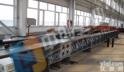 客户验收铝合金绞线<em>架空</em><em>地线</em>卧式拉断强度测试机