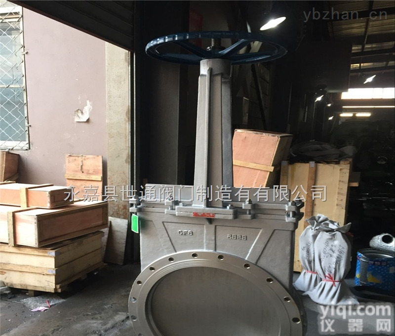 PZ73W-10P  不锈钢刀型<em>闸阀</em>DN600刀<em>闸阀</em>浆液阀<em>刀型排</em>渣阀