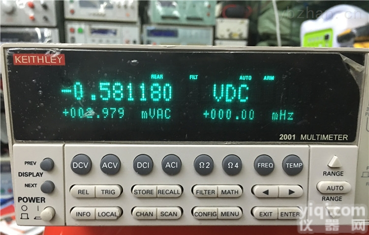 <em>2001</em>  <em>回收</em>美国Keithley吉时利 <em>2001</em>七位半台式万用表