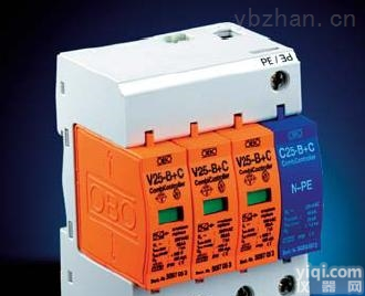V25-B+C/3+<em>NPE</em>-FS  德国OBO电源<em>防雷器</em>V25-B+C/3+<em>NPE</em>-FS 遥信警报浪涌保护器