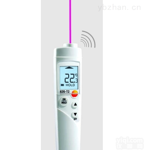 testo 826-T2  德图食品工业用红外<em>测温仪</em>|德国<em>Testo</em>纤巧型红外温度测量仪
