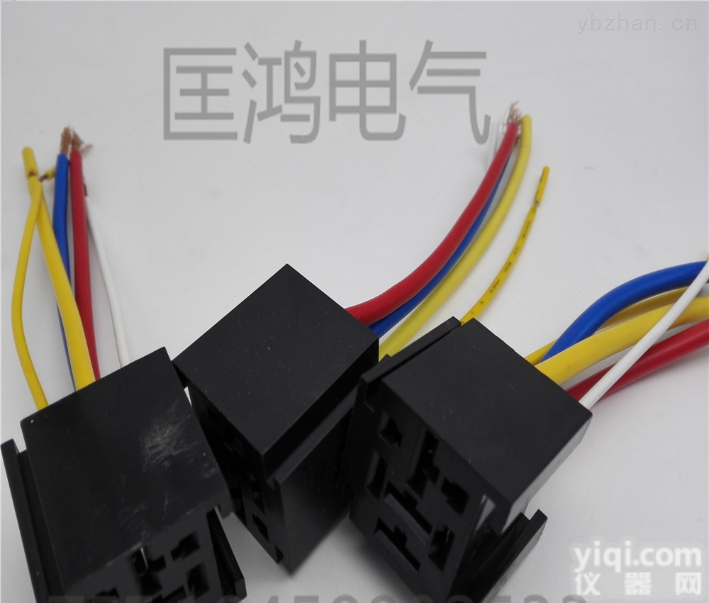 jd2912  厂家批发80A<em>汽车</em>继电器插头<em>插座</em>  5孔<em>插座</em>